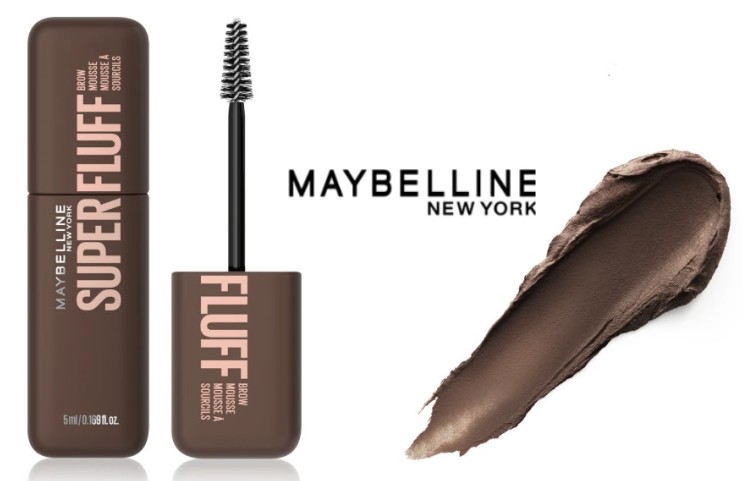MAYBELLINE NEW YORK - GEL SOPRACCIGLIA SUPERFLUFF MOUSSE, Deep Brown